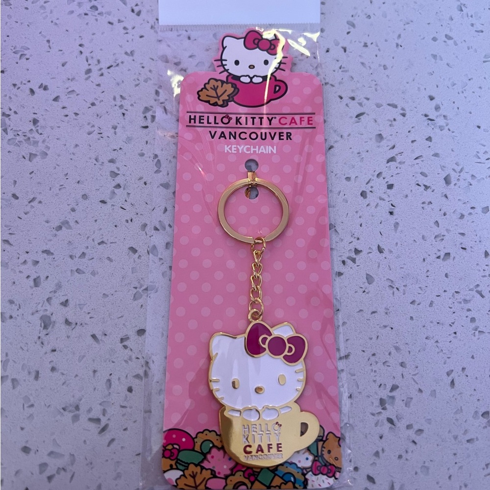Hello Kitty Authentic Keychain From HK Cafe Vancouver